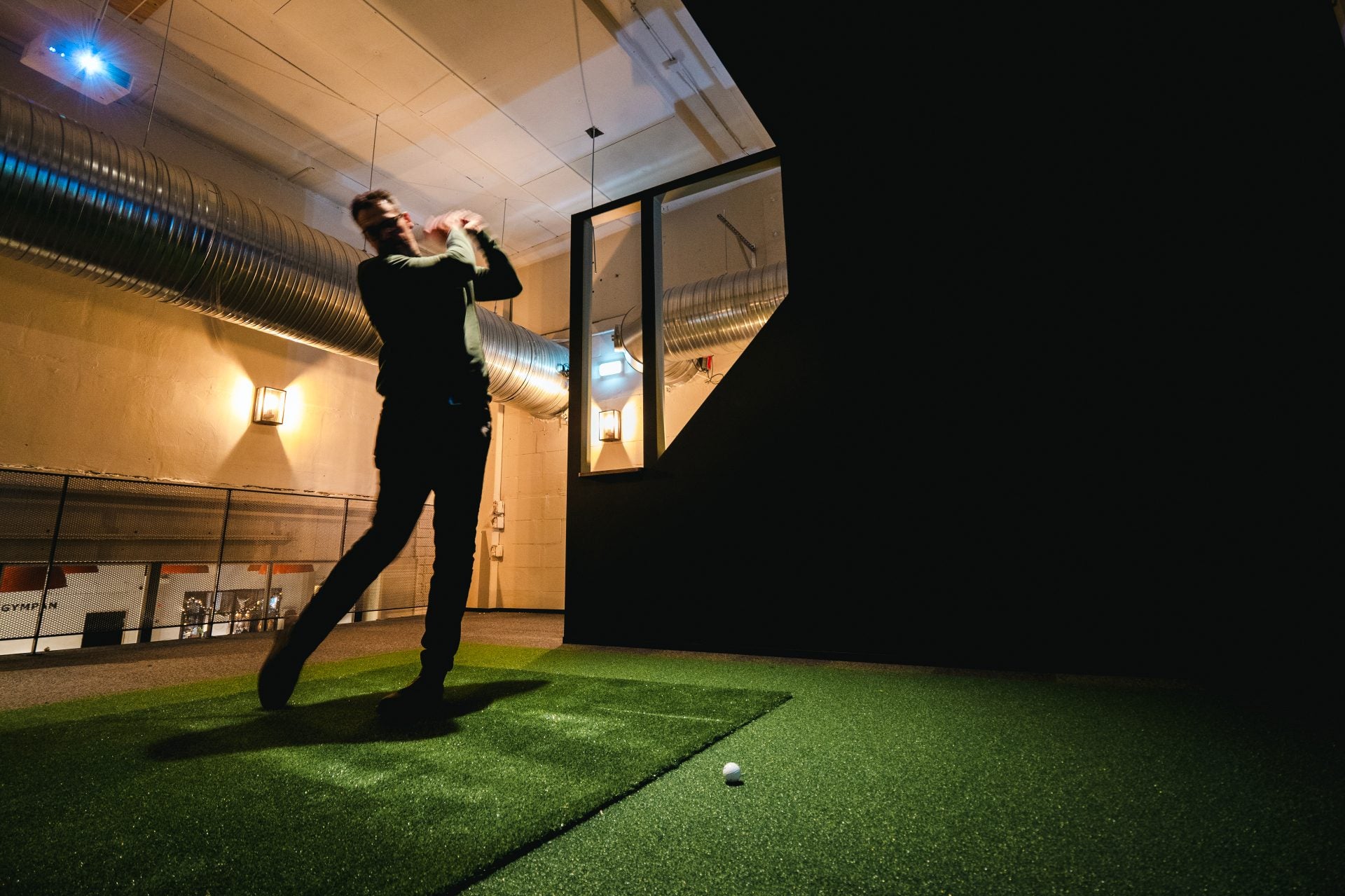 Golfsimulator – Vinterträdgårn, Aktivitetsfabriken