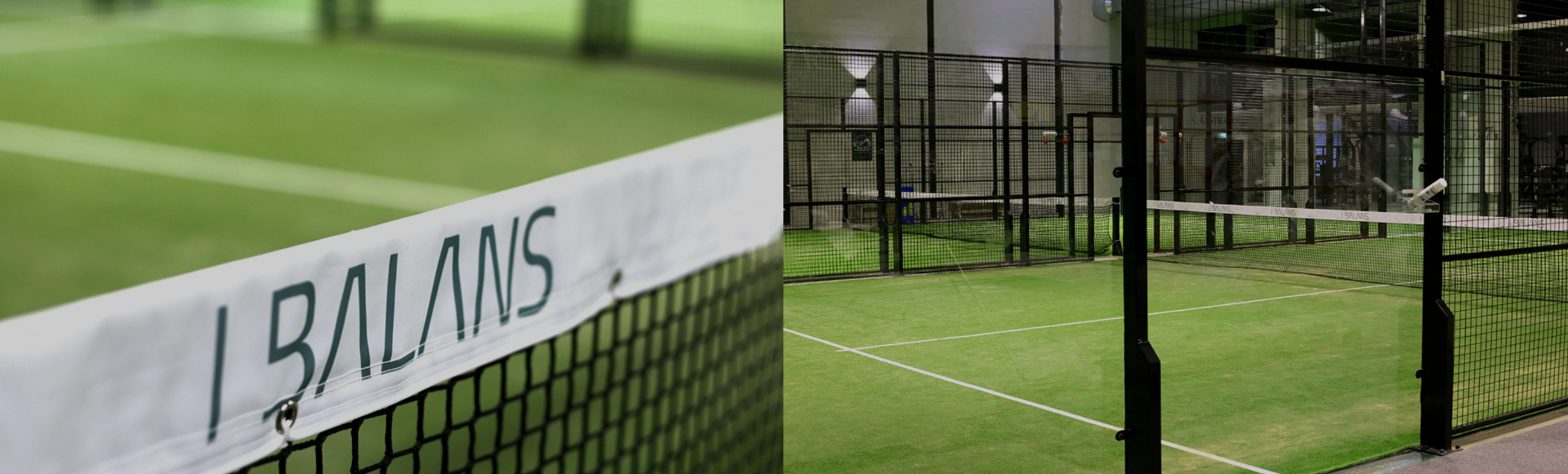 I Balans padelbanor på Aktivitetsfabriken